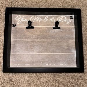 You Me and the Dogs Picture Frame NEW